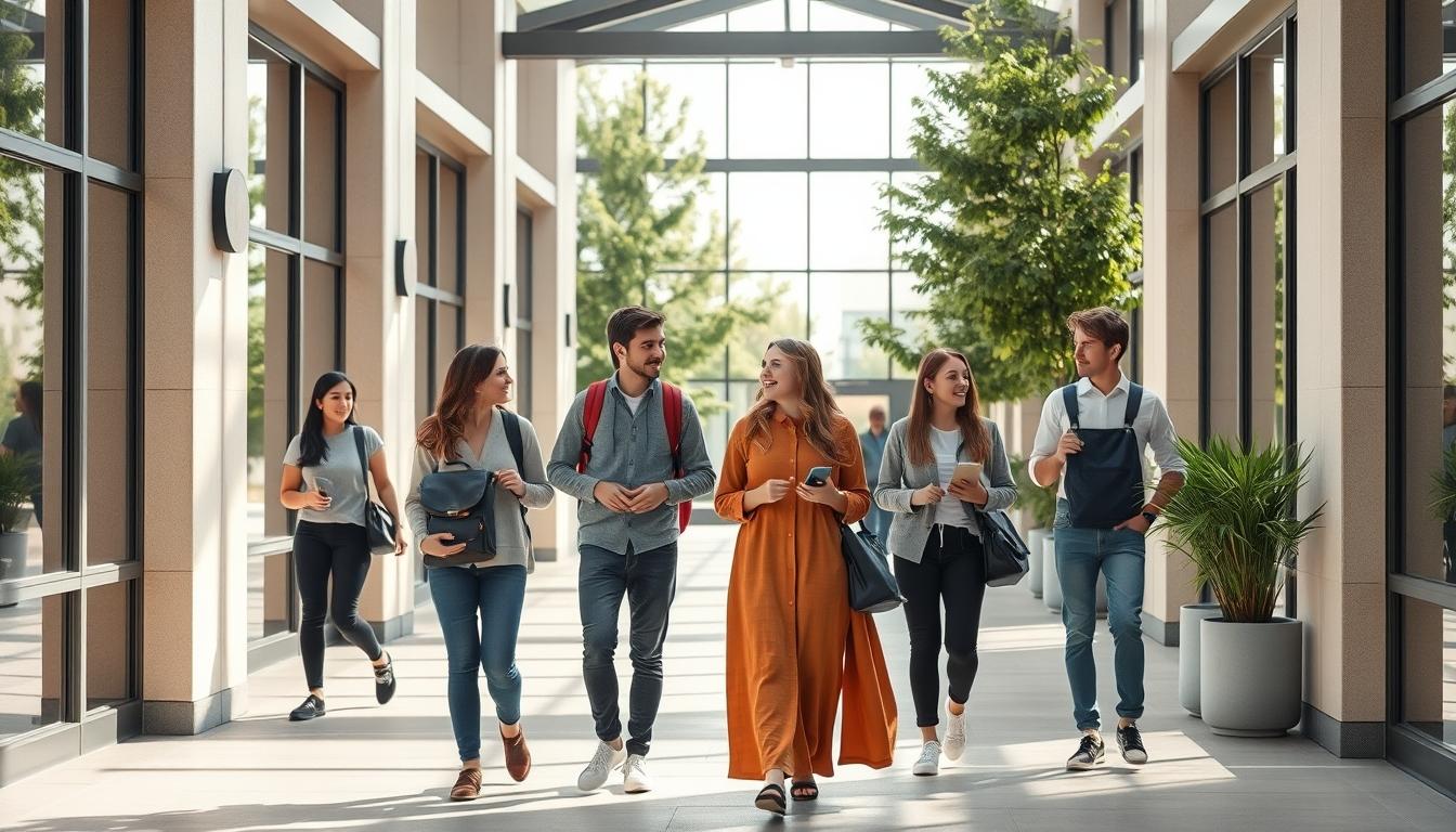 Student using a study guide to organize academic notes